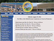 Tablet Screenshot of mobile-propertytaxal.com